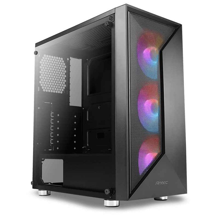 CASE MIDTOWER ANTEC NX320 TEMPERED GLASS 3FAN ARGB