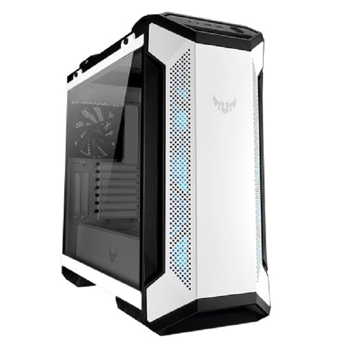 CASE ASUS TUF GT501 MID-TOWER RGB - TEMPERED GLASS WHITE