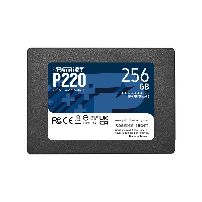 DISCO SOLIDO SSD PATRIOT P220 256GB P220S256G25 2.5P
