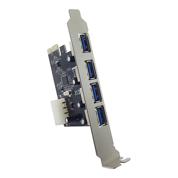 TARJETA PCI-E 4 PUERTOS USB 3.0 AGILER AGI-5320