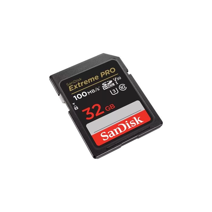 MEMORIA SD SANDISK EXTREME PRO 32GB U3 V30 4K SDSDXXO-032G-GN4IN