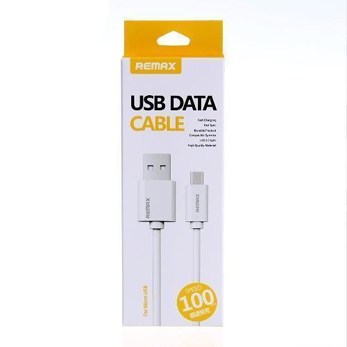 CABLE USB A MICROUSB REMAX FAST CHARGING RC007M WHITE