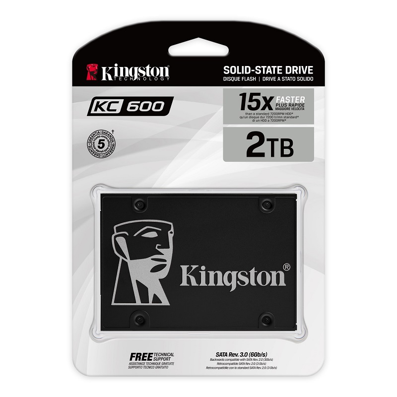 DISCO SOLIDO SSD KINGSTON 2TB SKC600 2.5 SKC600/2048G