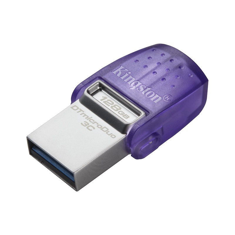 MEMORIA USB 3.2 Y TIPO C KINGSTON 128GB MICRODUO DTDUO3CG3/128GB - Zona  Digital